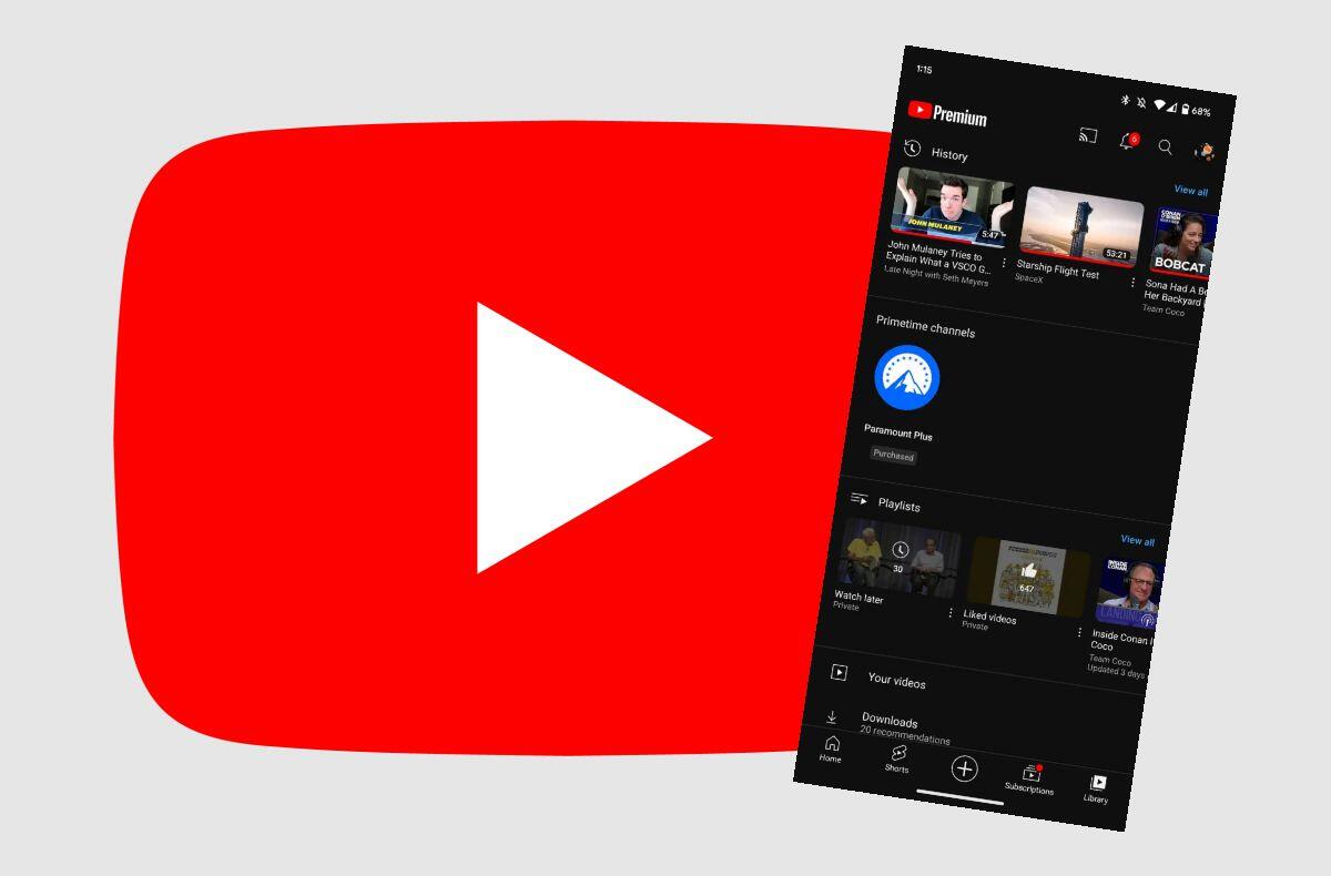 Aplikace YouTube přeházela playlisty. Bude vám to vyhovovat?
