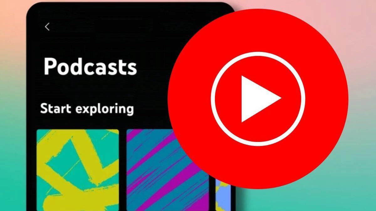 Aplikace YouTube Music konečně dostává sekce Podcasty