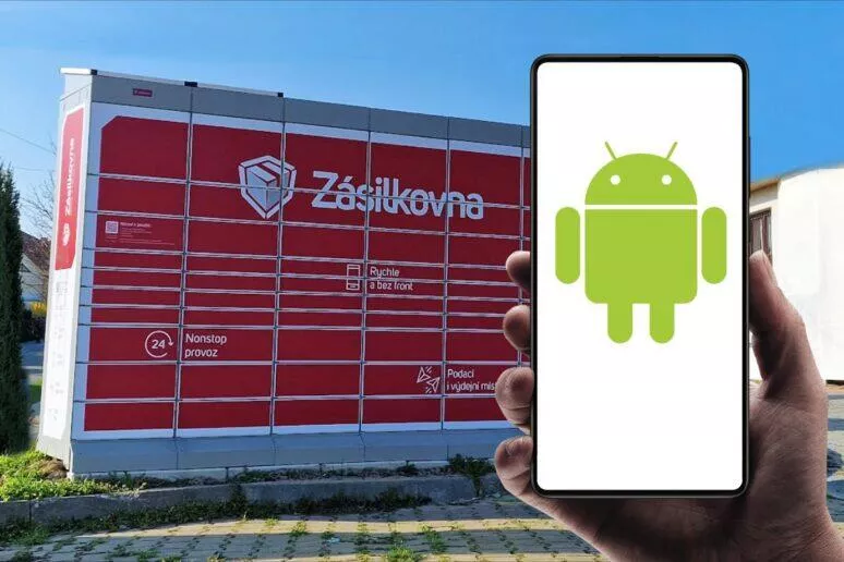 Z-BOX podání Zásilkovna Android aplikace