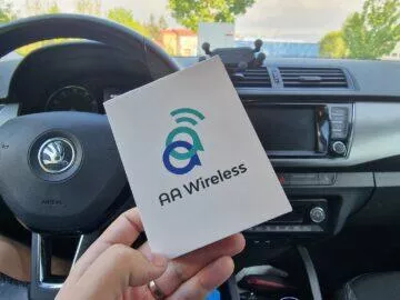 AAWireless bezdrátové Android Auto minirecenze balení