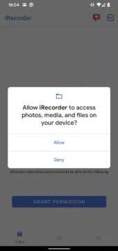 aplikace iRecorder malware rat Google Play media