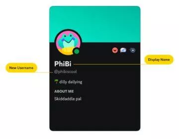 Discord změna uživatelského jména username zobrazované jméno
