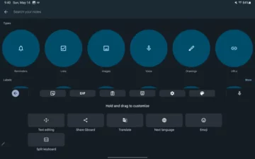 gboard android tablety