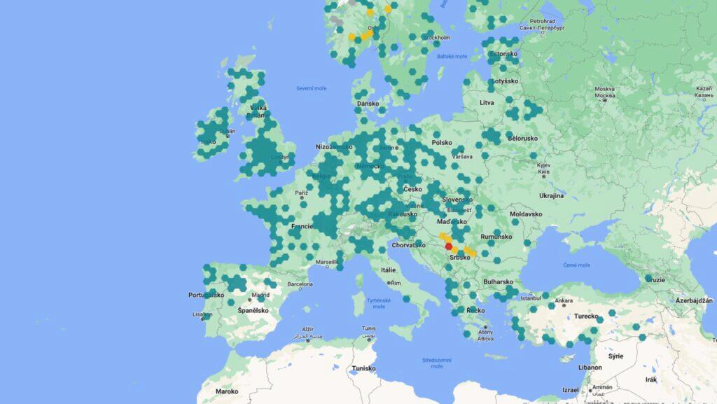 Google Flood Hub předpověď povodní Evropa ČR SR