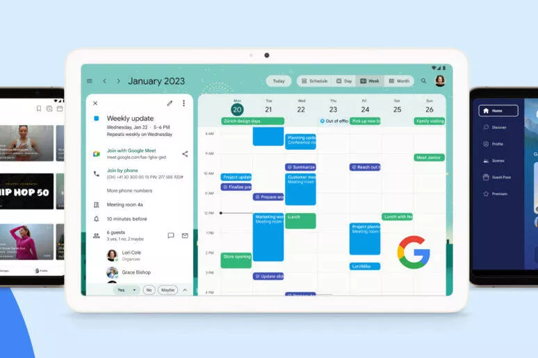 Google Kalendář android tablety Google Kalendář android tablety