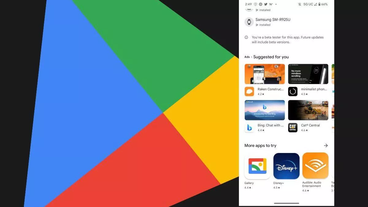 Nestačilo už? V Google Play přibývá další místo pro reklamy