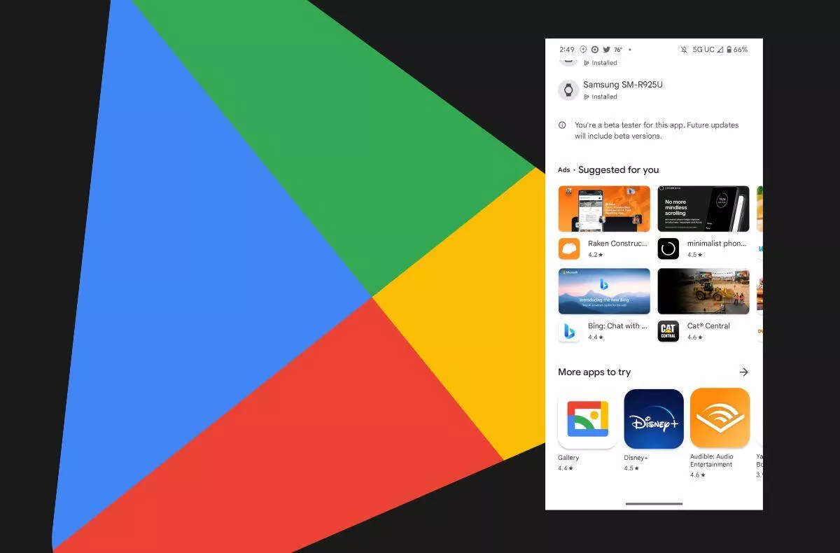 Nestačilo už? V Google Play přibývá další místo pro reklamy