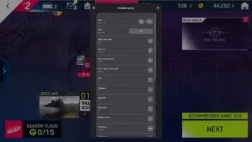 Hry Google Play Windows PC ČR test Asphalt 9 test 6 možnosti ovládací prvky