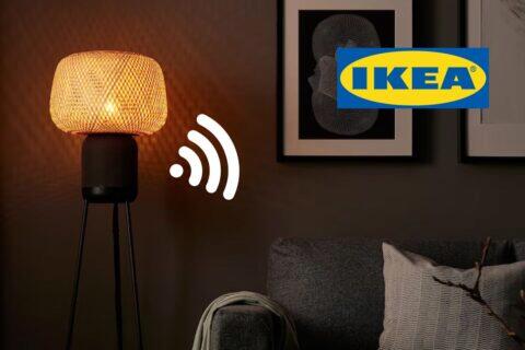 IKEA lampa reproduktor Wi-Fi symfonisk ČR cena parametry