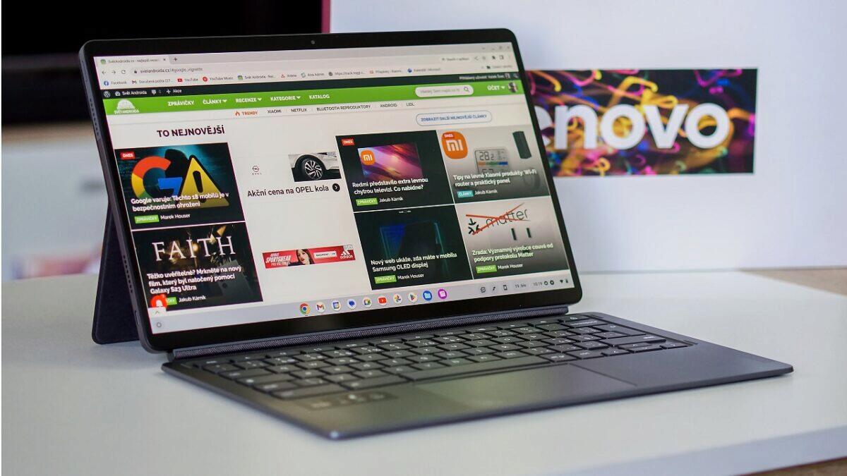 Lenovo IdeaPad Duet 5 Chromebook recenze: umí překvapit v mnoha ohledech