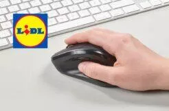 LIDL bezdrátová ergonomická myš Silvercrest SFM 2400 LIDL bezdrátová ergonomická myš Silvercrest SFM 2400
