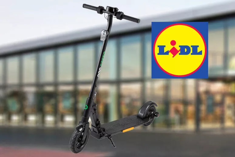 lidl elektrokoloběžka levná