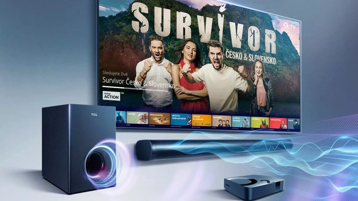 K O2 TV set-top boxu teď můžete mít soundbar za korunu