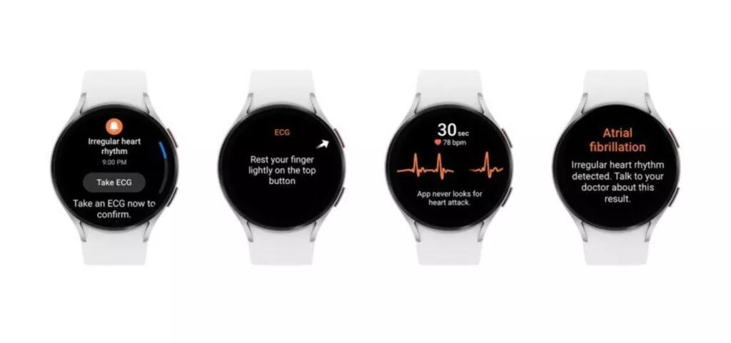 Samsung Galaxy Watch hodinky FDA certifikace nepravidelný tep AFib