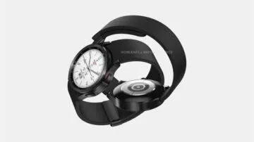 Samsung Galaxy Watch6 Classic rendery OnLeaks otočná luneta bok záda