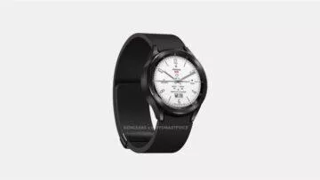 Samsung Galaxy Watch6 Classic rendery OnLeaks otočná luneta řemínek