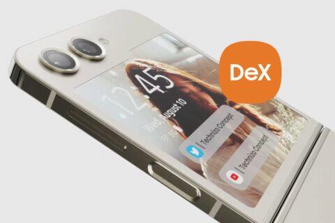 Samsung Galaxy Z Flip5 DeX spekulace