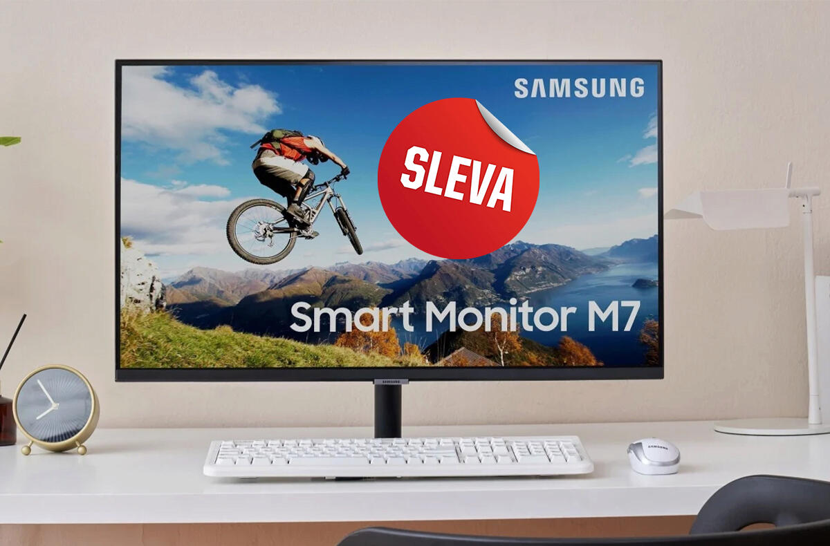 Chytrý monitor od Samsungu koupíte za nejnižší cenu