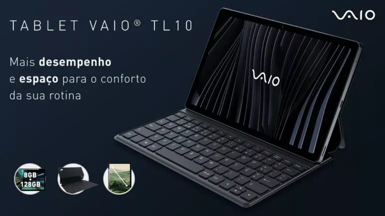 Tablet VAIO® TL10: Mais desempenho e espaço para o conforto da sua rotina