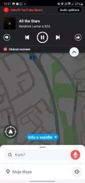 waze přehrávač