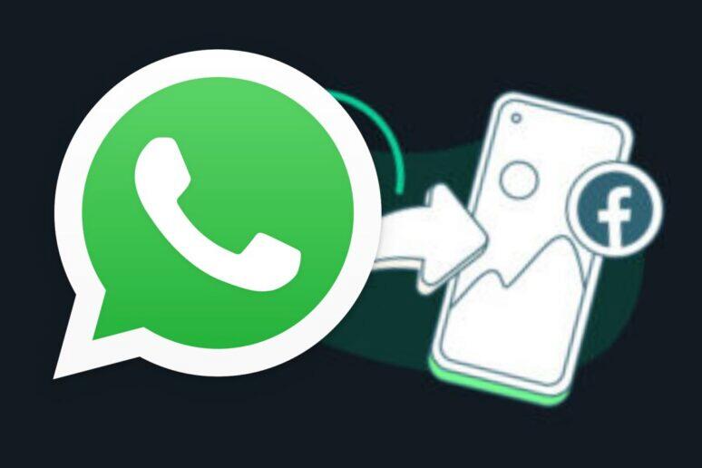 WhatsApp aplikace stav status sdílení Facebook příběh story