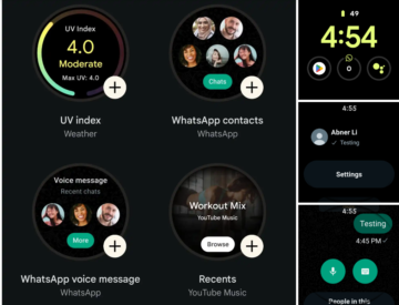 whatsapp wear os