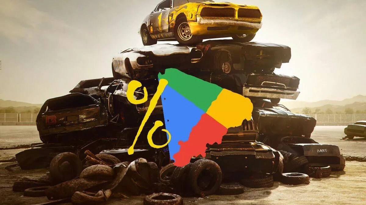 Plechy ať lítají! Demolition derby hra Wreckfest je na Google Play ve slevě