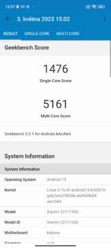 Xiaomi 13 Geekbench