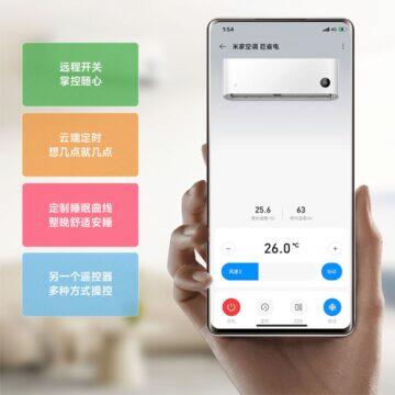 Xiaomi Mijia Air Conditioner 2 HP úsporná klimatizace aplikace