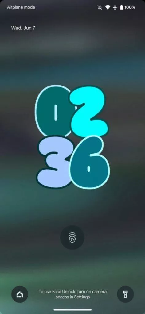 Android 14 beta 3 novinky Přizpůsobení zamykací obrazovky hodiny