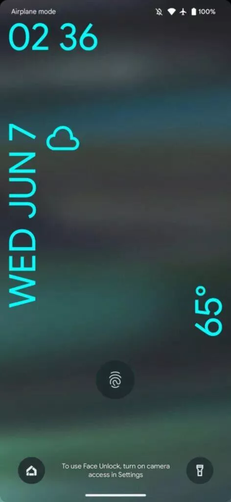 Android 14 beta 3 novinky Přizpůsobení zamykací obrazovky ikony