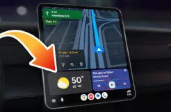 android auto widget počasí