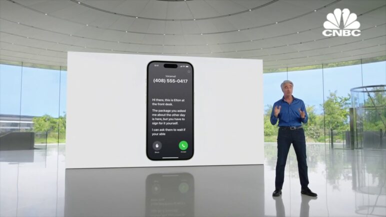 Apple details new Live Voicemail tools for phone calls and FaceTime