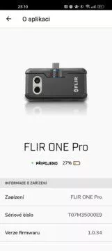 Flir One aplikace8