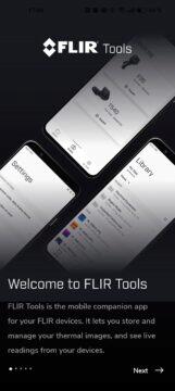 aplikace Flir Tools