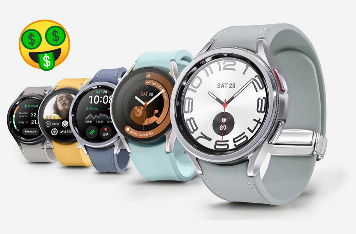 Evropské ceny Galaxy Watch 6 příjemně překvapí
