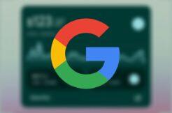 Google aplikace widget finance watchlist akcie kryptoměny