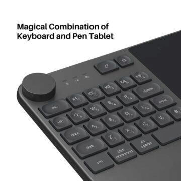 Grafický tablet s klávesnicí Huion KD200 klávesnice