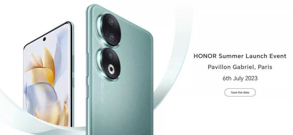 Honor 90 globální představení datum specifikace pozvánka banner