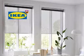 IKEA slevy rolety KADRILJ