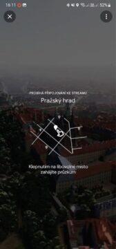 Immersive View Mapy Google ČR Pražský hrad 2 vysvětlení