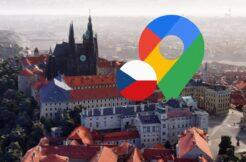 Immersive View Mapy Google ČR Pražský hrad