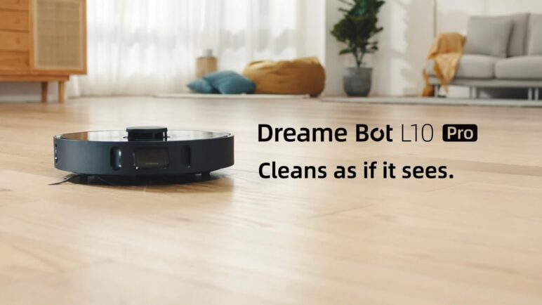 Introducing the Dreame Bot L10 Pro: Cleans as if it sees.