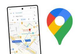Mapy Google letmý pohled navigace