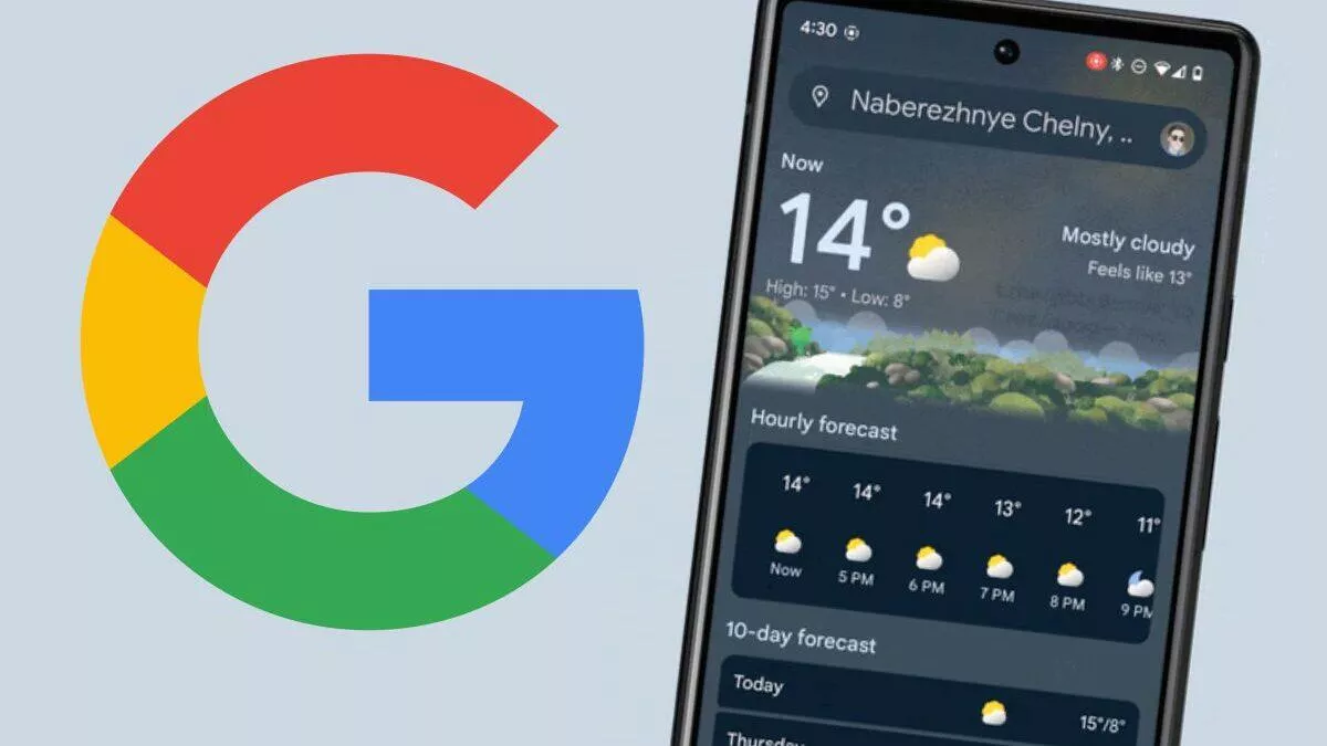 Takto vypadá nová samostatná Google aplikace Počasí