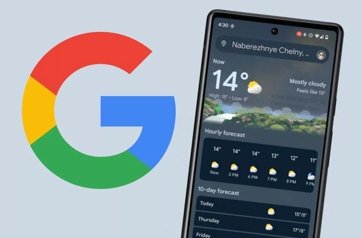 Takto vypadá nová samostatná Google aplikace Počasí