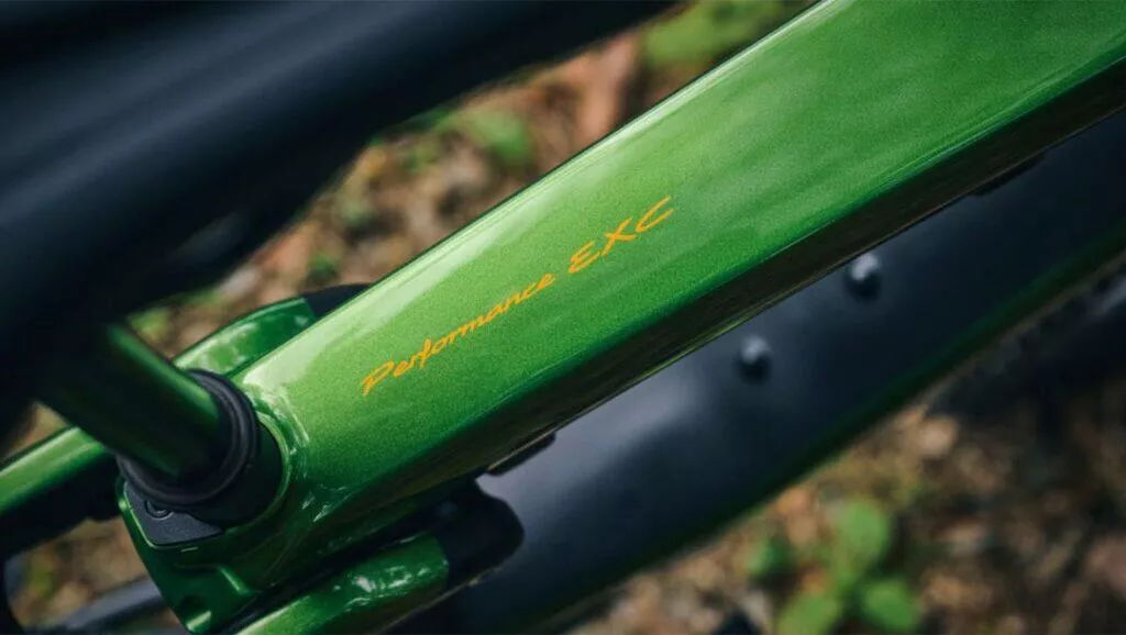 Porsche eBike Cross Performance EXC zelená
