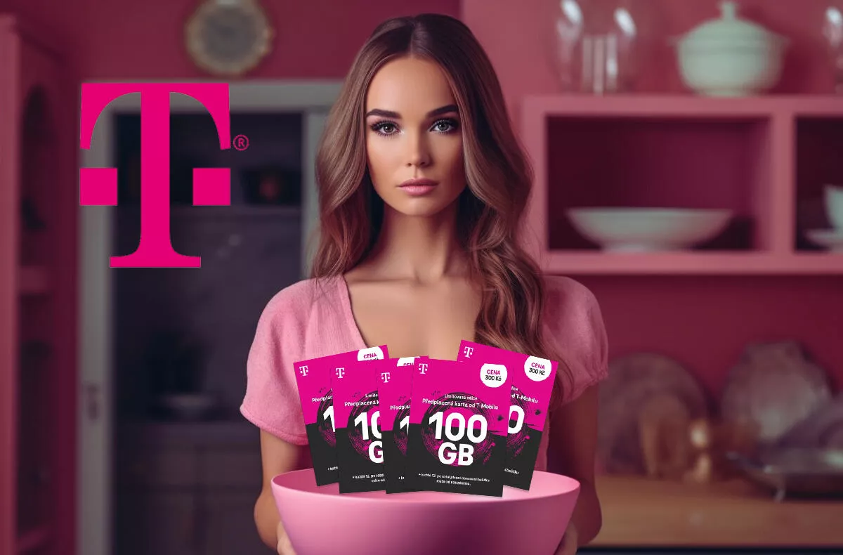 t-mobile twist karta edice 100 gb dat