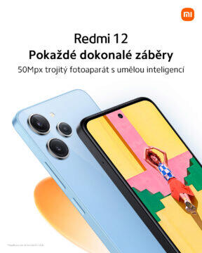 Xiaomi Redmi 12 ČR cena parametry design