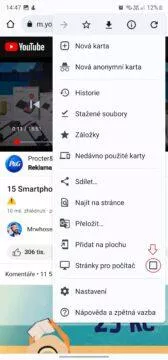 youtube přehrávání na pozadí návod